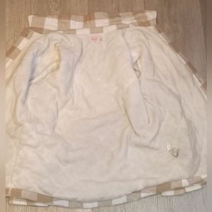 Brand-Wonder Nation - Size- XL (14-16) kids plaid white and bage